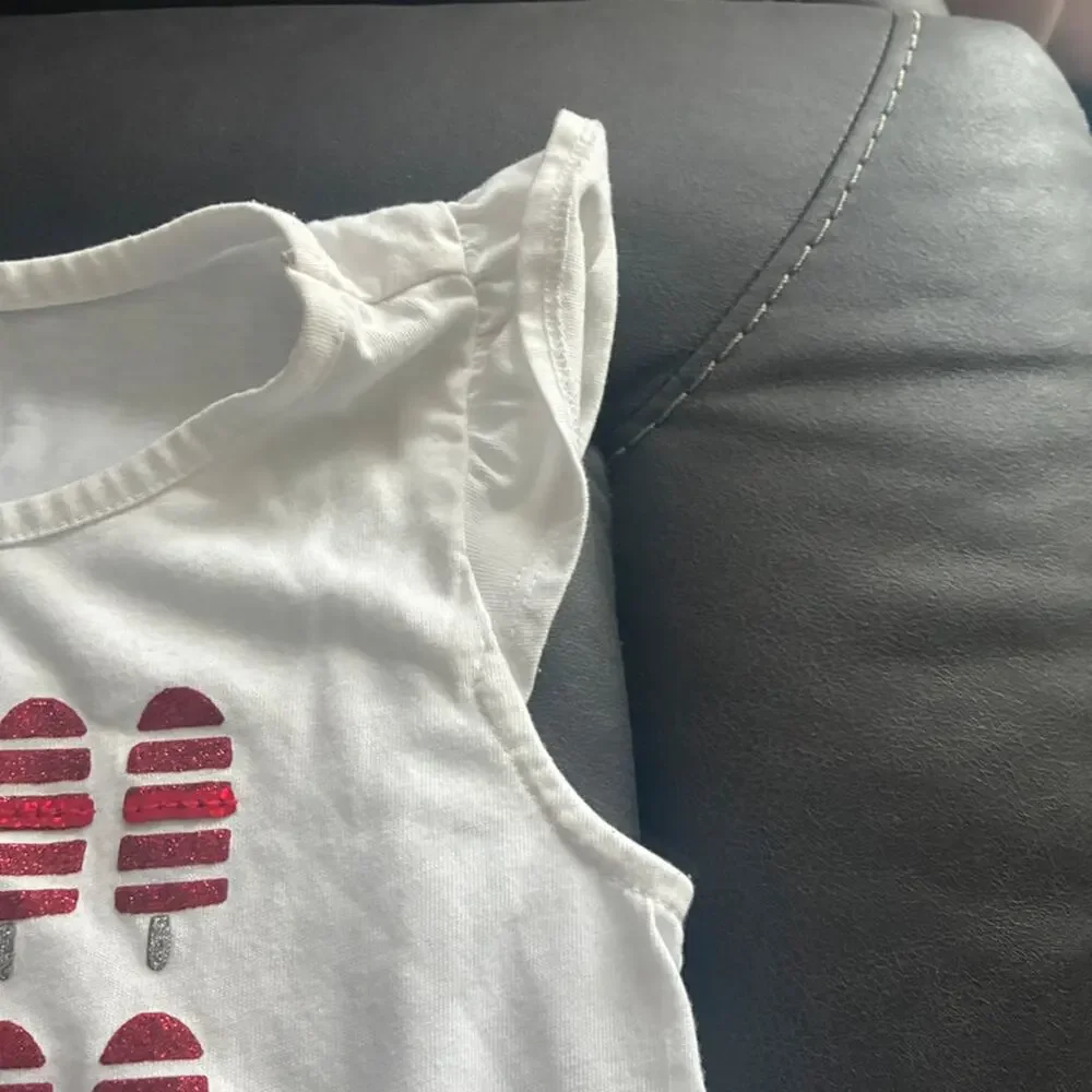 Girls Gymboree Patriotic Popsicle Top Size 10